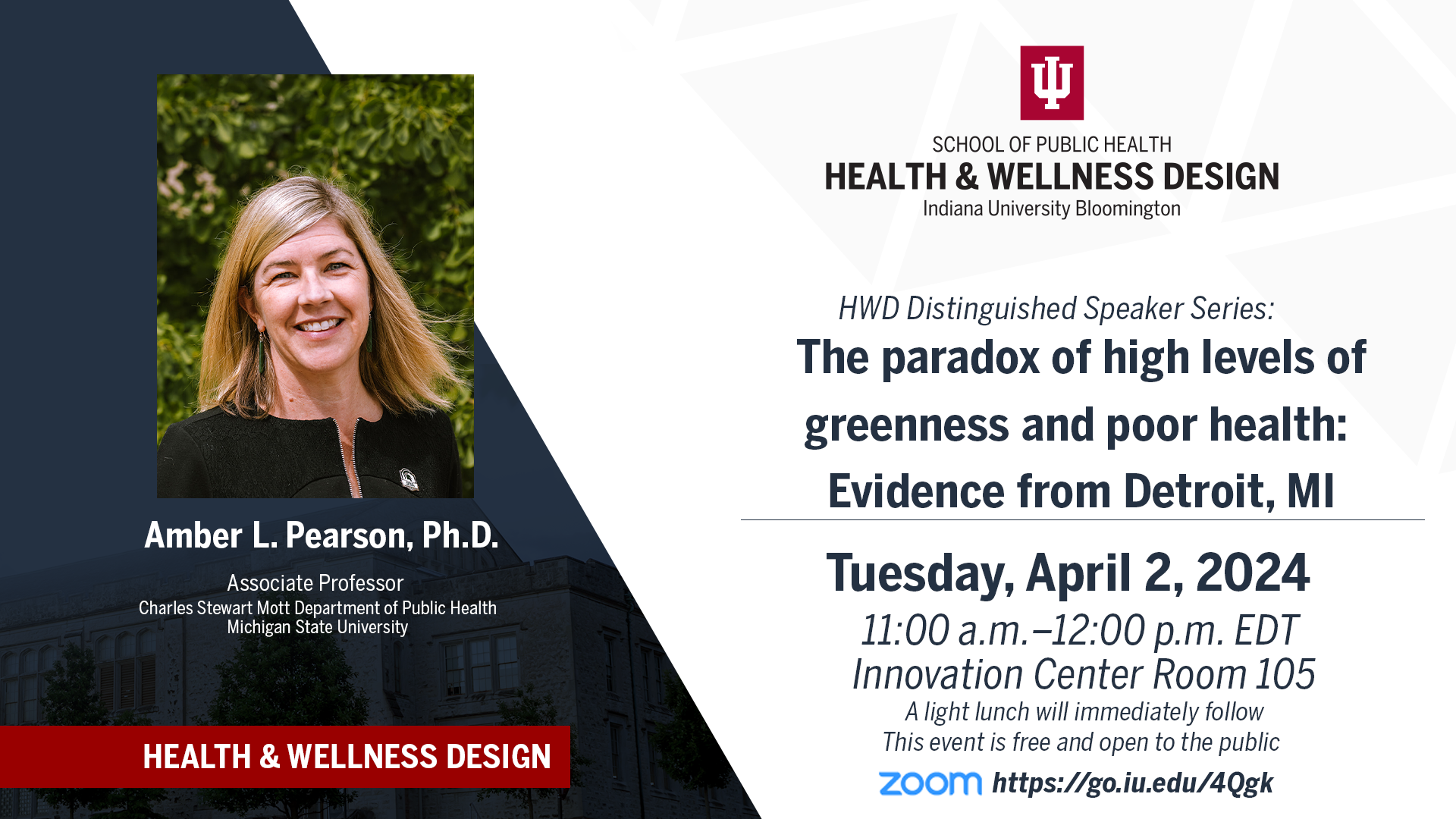 Health and Wellness Design Speaker